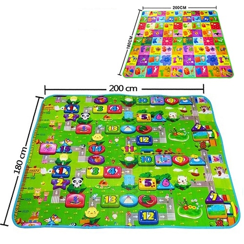 Baby Crawling Mat Educational Designs